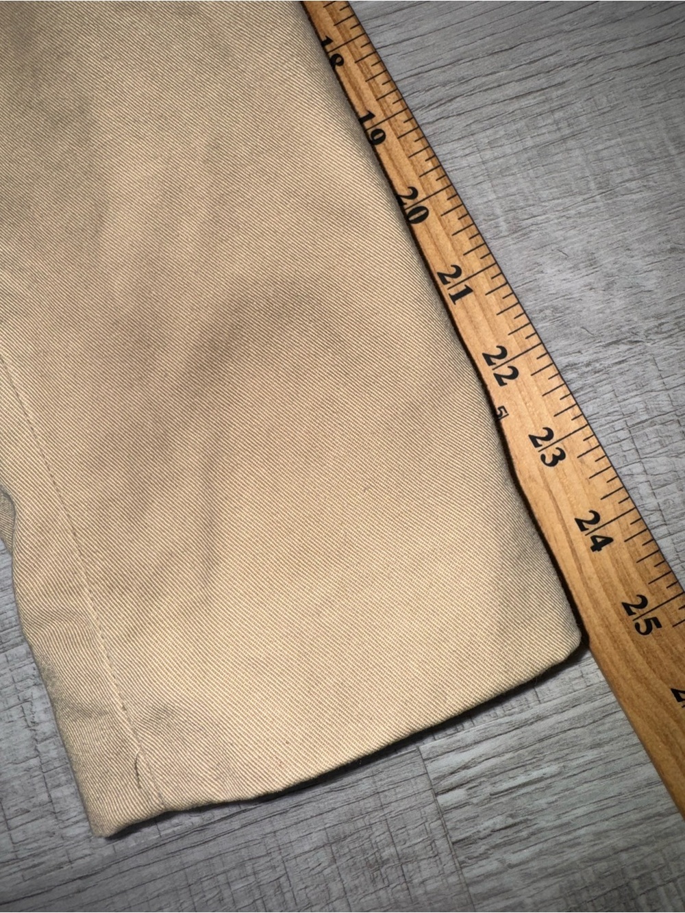 Lauren Ralph Lauren Khaki Cotton Blazer Jacket Women’s Large Utility - Picture 11 of 11